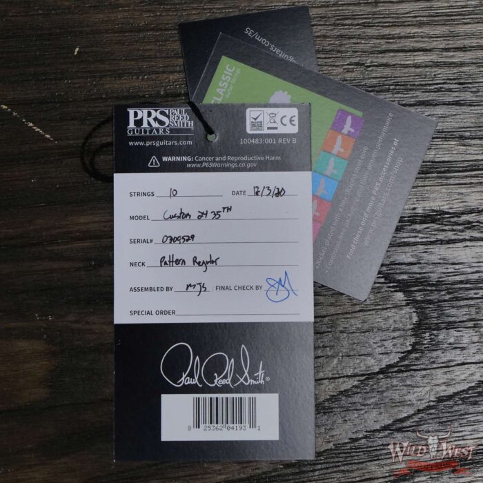 Paul Reed Smith PRS Core 35th Anniversary Custom 24 Emerald - Image 12