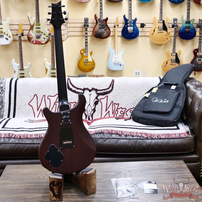 Paul Reed Smith PRS Bolt-On Series Dustie Waring Signature CE 24 Floyd Rose FR Maple Board Burnt Amber Smokeburst 7.45 LBS - Image 8