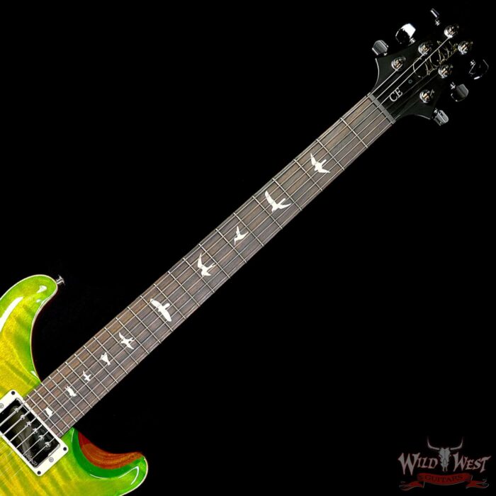 Paul Reed Smith PRS Wild West Guitars Special Run CE 24 Painted Black Neck 57/08 Covered Pickups Eriza Verde 7.95 LBS - Image 4