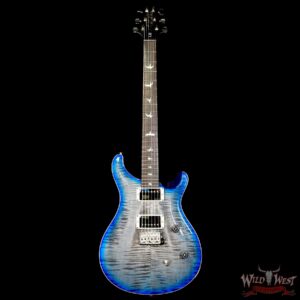 Paul Reed Smith PRS Wild West Guitars Special Run CE 24 Painted Black Neck 57/08 Covered Pickups Faded Grey Black Blue Burst 7.60 LBS - Image 3
