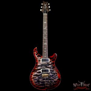 Paul Reed Smith PRS Wood Library 10 Top Quilt Modern Eagle V ME5 Flame Maple Neck Brazilian Rosewood Board Charcoal Cherry Burst 8.30 LBS (US Only / No International Shipping) - Image 3