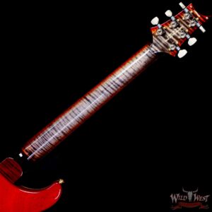Paul Reed Smith PRS Wood Library 10 Top Quilt Modern Eagle V ME5 Flame Maple Neck Brazilian Rosewood Board Charcoal Cherry Burst 8.30 LBS (US Only / No International Shipping) - Image 5