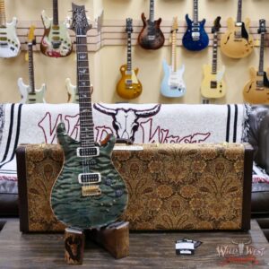 Paul Reed Smith PRS Wood Library 10 Top Modern Eagle V ME5 Quilt Maple Top Brazilian Rosewood Fingerboard Trampas Green 8.30 LBS (US Only / No International Shipping) - Image 6