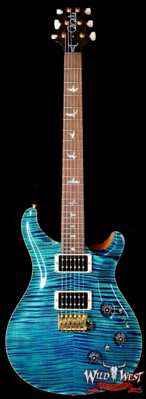 PRS Wild West Guitars 25th Anniversary Limited Run Wood Library Artist Package Custom 24 Piezo Laguna (Private Stock Color) 8.35 LBS (US Only / No International Shipping)