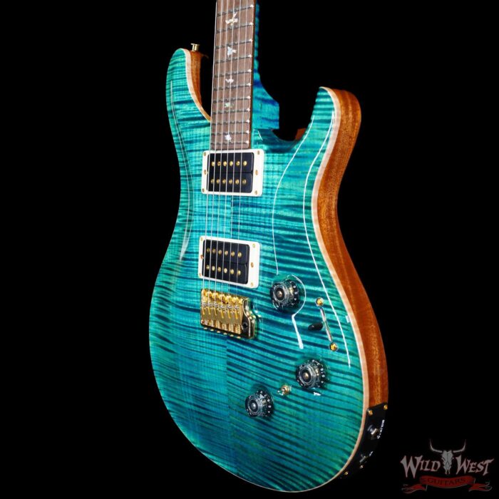 PRS Wild West Guitars 25th Anniversary Limited Run Wood Library Artist Package Custom 24 Piezo Laguna (Private Stock Color) 8.40 LBS (US Only / No International Shipping) - Image 2