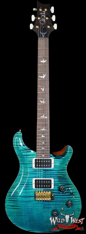 PRS Wild West Guitars 25th Anniversary Limited Run Wood Library Artist Package Custom 24 Piezo Laguna (Private Stock Color) 8.40 LBS (US Only / No International Shipping)