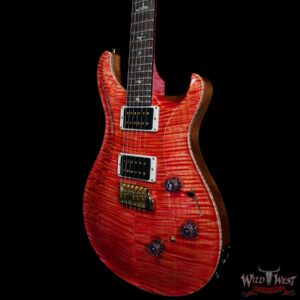 PRS Wild West Guitars 25th Anniversary Limited Run Wood Library Artist Package Custom 24 Piezo Salmon (Private Stock Color) 8.05 LBS (US Only / No International Shipping) - Image 2