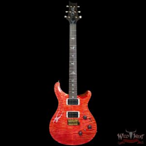 PRS Wild West Guitars 25th Anniversary Limited Run Wood Library Artist Package Custom 24 Piezo Salmon (Private Stock Color) 8.05 LBS (US Only / No International Shipping) - Image 3