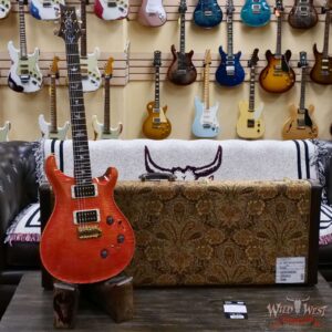 PRS Wild West Guitars 25th Anniversary Limited Run Wood Library Artist Package Custom 24 Piezo Salmon (Private Stock Color) 8.25 LBS (US Only / No International Shipping) - Image 6
