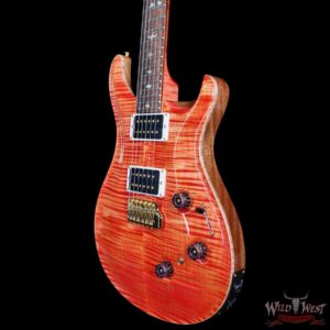 PRS Wild West Guitars 25th Anniversary Limited Run Wood Library Artist Package Custom 24 Piezo Salmon (Private Stock Color) 8.20 LBS (US Only / No International Shipping) - Image 2