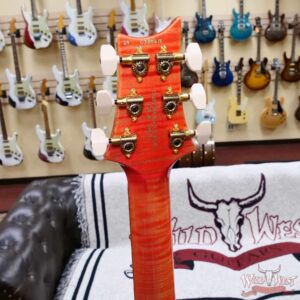 PRS Wild West Guitars 25th Anniversary Limited Run Wood Library Artist Package Custom 24 Piezo Salmon (Private Stock Color) 8.20 LBS (US Only / No International Shipping) - Image 11