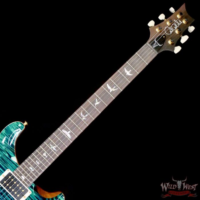 PRS Wild West Guitars 25th Anniversary Limited Run Wood Library Artist Package Custom 24 Piezo Laguna (Private Stock Color) 8.05 LBS (US Only / No International Shipping) - Image 4