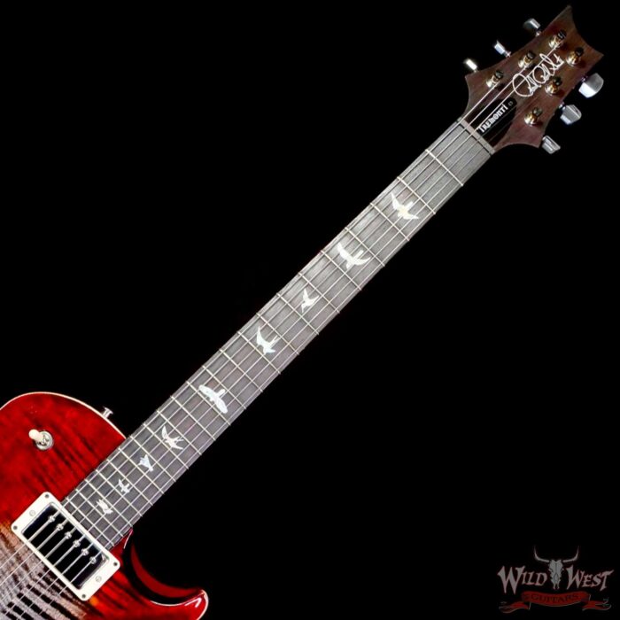 Paul Reed Smith PRS Mark Tremonti Signature Model with Tremolo Charcoal Cherry Sunburst 8.35 LBS - Image 4