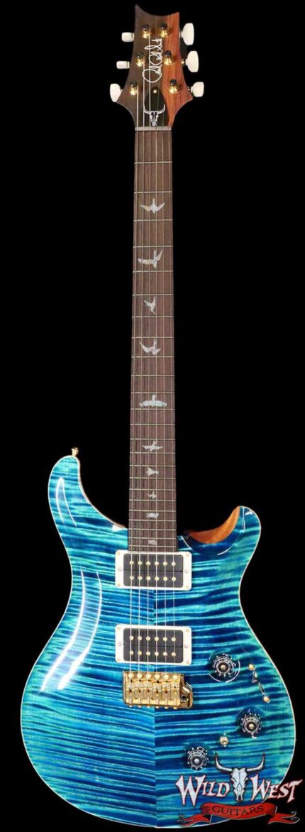 PRS Wild West Guitars 25th Anniversary Limited Run Wood Library Artist Package Custom 24 Piezo Laguna (Private Stock Color) 8.60 LBS (US Only / No International Shipping)