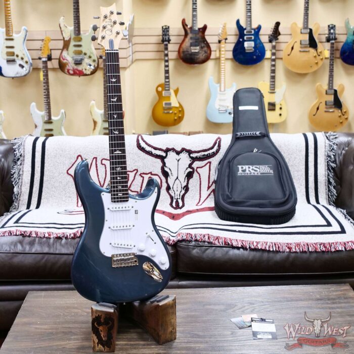 Paul Reed Smith PRS John Mayer Signature Model Silver Sky Rosewood Fingerboard Venetian Blue (2024 NEW COLOR) 7.05 LBS - Image 6