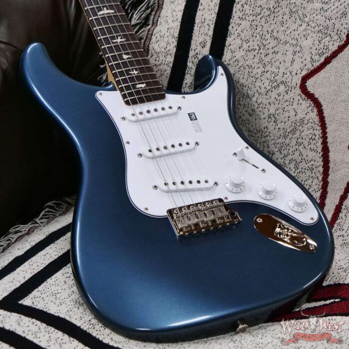 Paul Reed Smith PRS John Mayer Signature Model Silver Sky Rosewood Fingerboard Venetian Blue (2024 NEW COLOR) 7.05 LBS - Image 8