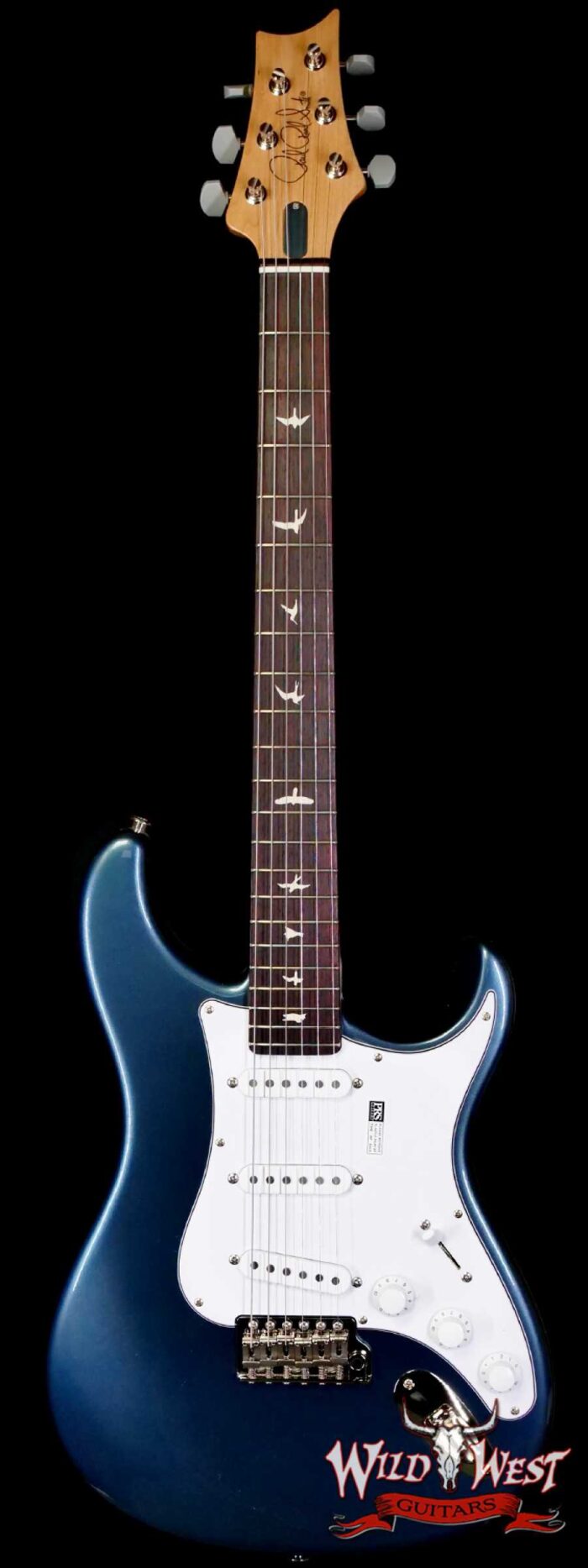 Paul Reed Smith PRS John Mayer Signature Model Silver Sky Rosewood Fingerboard Venetian Blue (2024 NEW COLOR) 7.05 LBS - Image 1
