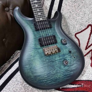 Paul Reed Smith PRS 40th Anniversary Custom 24 Satin Limited Edition Cobalt Smokeburst (Stained Binding) 7.60 lbs - Image 7