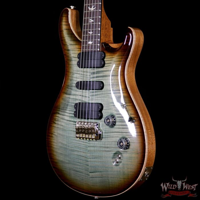 Paul Reed Smith PRS 509 Flame Maple Top Rosewood Board Trampas Green Tobacco Burst Natural Back - Image 2