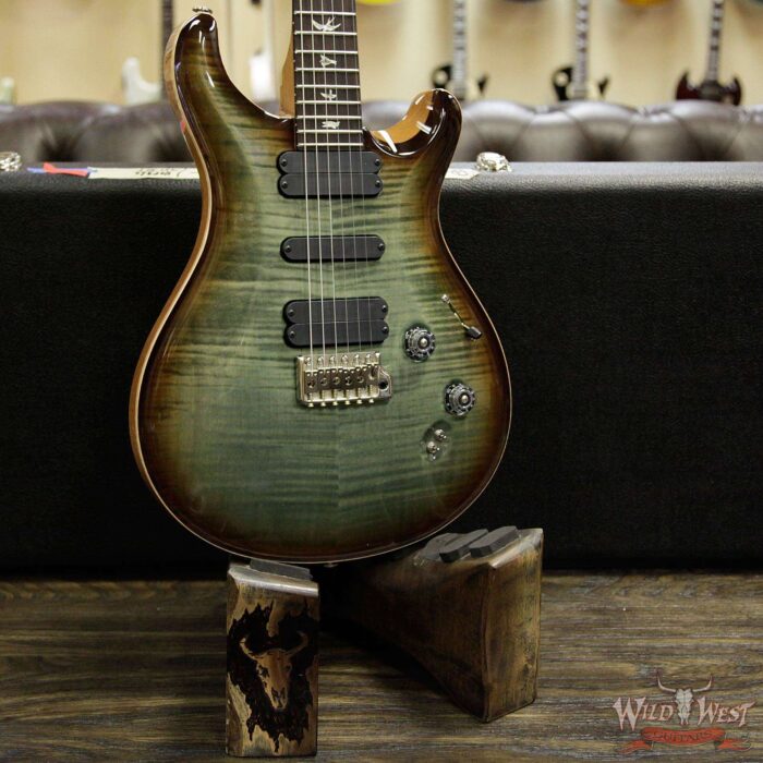 Paul Reed Smith PRS 509 Flame Maple Top Rosewood Board Trampas Green Tobacco Burst Natural Back - Image 12