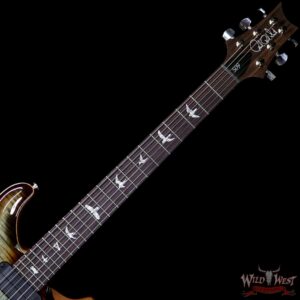 Paul Reed Smith PRS 509 Flame Maple Top Rosewood Board Trampas Green Tobacco Burst Natural Back - Image 8