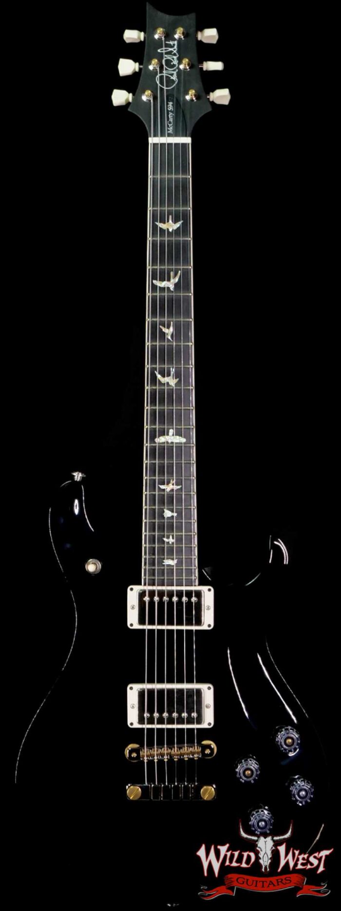 Paul Reed Smith PRS Core McCarty 594 Ebony Fingerboard Solid Black - Image 1
