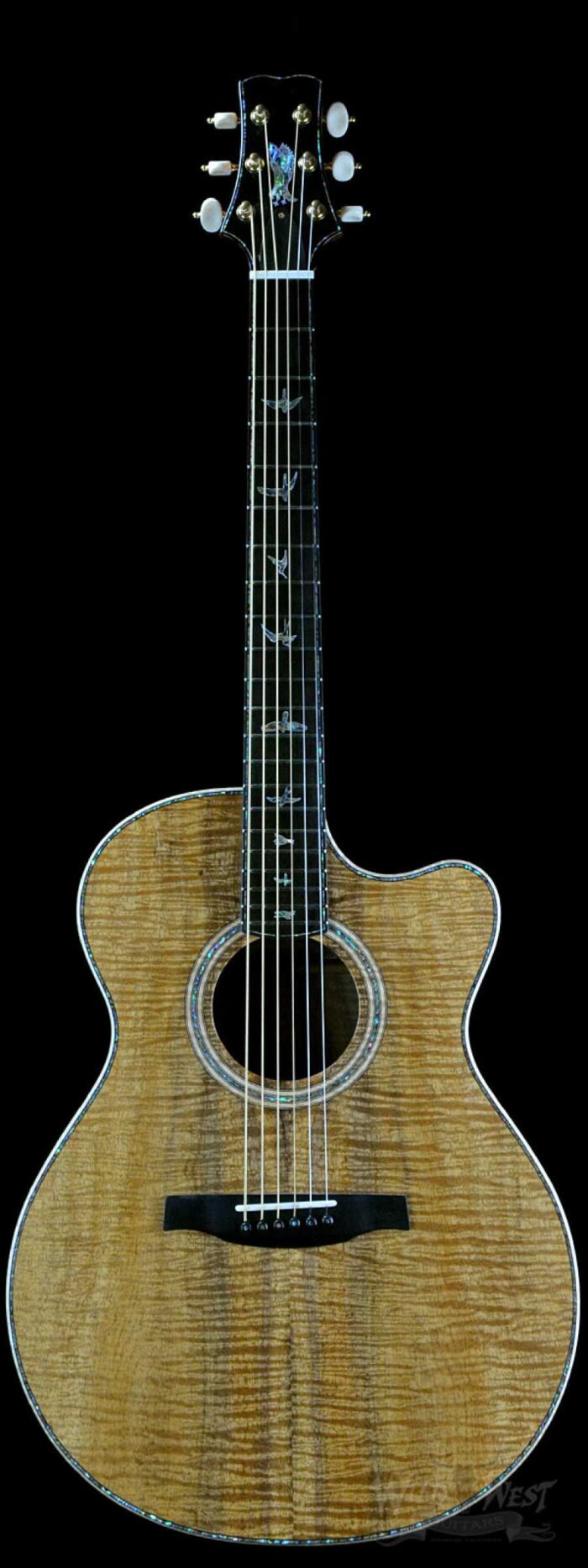 PRS Paul Reed Smith Angelus Cutaway Private Stock 5802 Natural Koa - Image 1