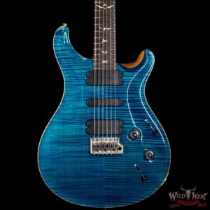 2005 PRS Artist Package 513 Flame top Brazilian Rosewood Neck Aquamarine - Image 3
