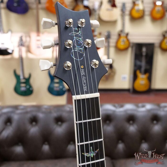 Paul Reed Smith PRS Core McCarty 594 Artist Package Ebony Board Rosewood Neck Mash Green Tobacco Burst - Image 7