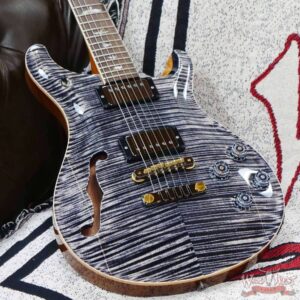 Paul Reed Smith PRS Artist Package McCarty 594 Semi-Hollow Brazilian Rosewood Fingerboard Charcoal with Natural Back - Image 8