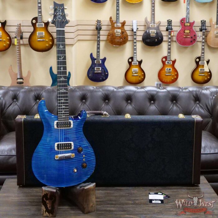 Paul Reed Smith Artist Package Paul’s Guitar Flame Maple Top Ebony Fingerboard Aquamarine - Image 6
