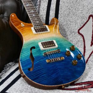 PRS Wild West Guitars 25th Anniversary Limited Run Wood Library Artist Package McCarty 594 Semi-Hollow Beach Fade (Private Stock Color) 7.35 LBS (US Only / No International Shipping) - Image 6
