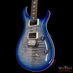 Paul Reed Smith PRS Wild West Guitars Special Run CE 24 Painted Black Neck 57/08 Covered Pickups Faded Grey Black Blue Burst 7.65 LBS - Image 2