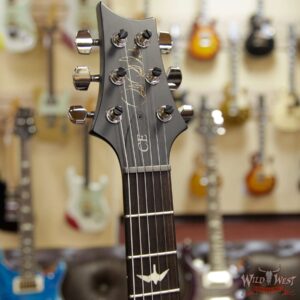 PRS Wild West Guitars Special Run CE 24 Flame Top Painted Neck 57/08 Pickups Blue Matteo - Image 6