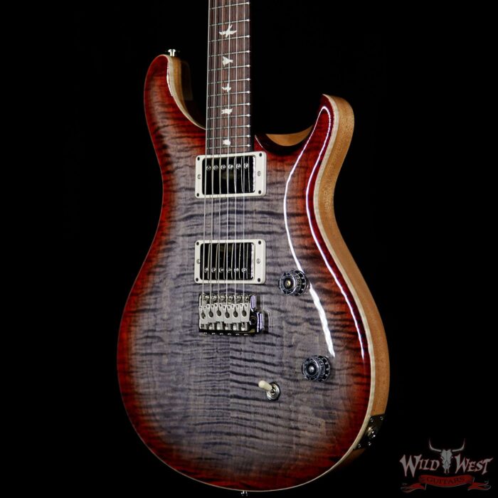 PRS WWG Special Run CE 24 Flame Maple Top 57/08 Pickups Faded Gray Black Cherry Burst 252893 - Image 2