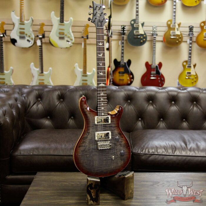 PRS WWG Special Run CE 24 Flame Maple Top 57/08 Pickups Faded Gray Black Cherry Burst 252893 - Image 4