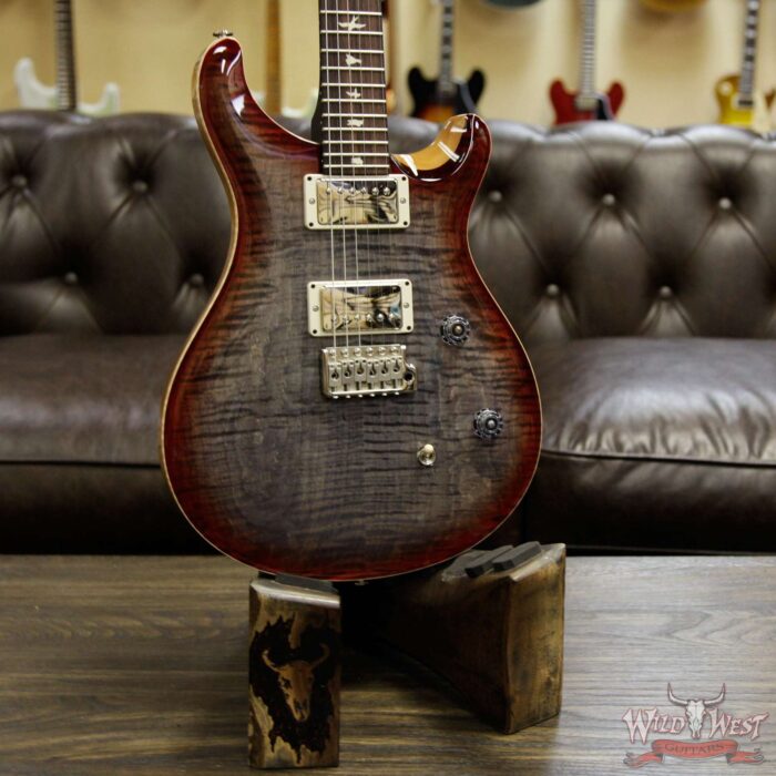 PRS WWG Special Run CE 24 Flame Maple Top 57/08 Pickups Faded Gray Black Cherry Burst 252893 - Image 6