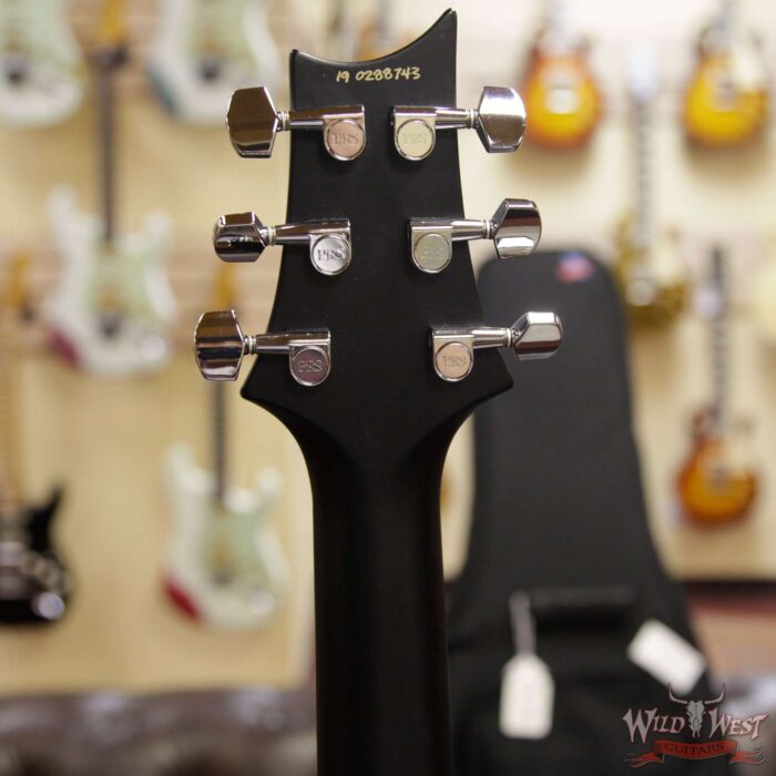 Paul Reed Smith PRS Wild West Guitars Special Run CE 24 Flame Top Painted Neck 57/08 Pickups Makena Blue 288743 - Image 9
