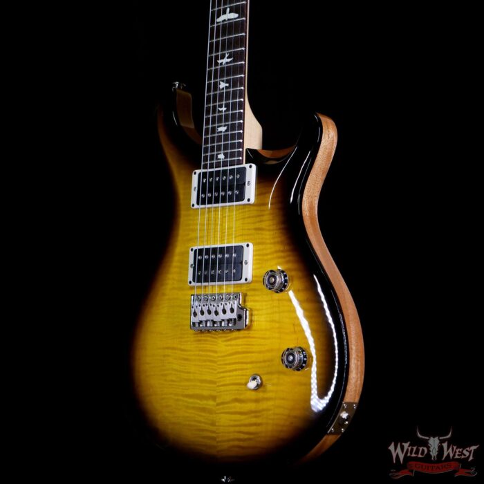 Paul Reed Smith PRS CE 24 Rosewood Fingerboard Vintage Smoke Wrap Burst with Natural back - Image 2