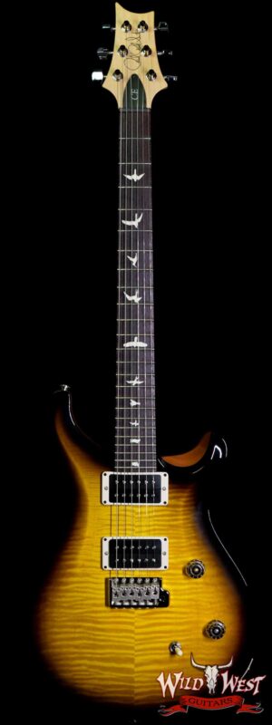 Paul Reed Smith PRS CE 24 Rosewood Fingerboard Vintage Smoke Wrap Burst with Natural back
