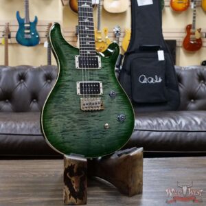 Paul Reed Smith PRS CE 24 Rosewood Fingerboard Trampas Green Burst - Image 8