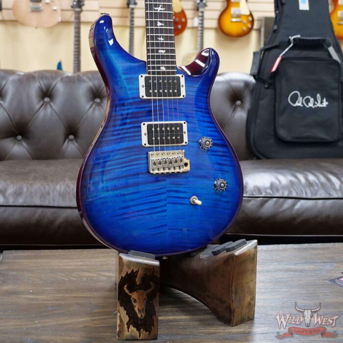 Paul Reed Smith PRS CE 24 Rosewood Fingerboard Blue Matteo Wrap Burst - Image 7