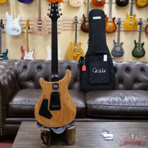 Paul Reed Smith PRS Wild West Guitars Special Run Flame Top Black Neck CE 24 Faded Grey Black Blue Burst 318380 - Image 8