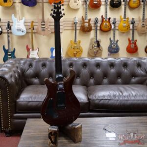 PRS Wild West Guitars Special Run Flame Top Black Neck CE 24 57/08 Pickups Violin Amber Burst 322360 - Image 8