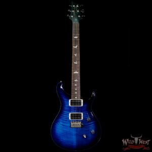 Paul Reed Smith PRS CE 24 Painted Black Neck & Headstock Sapphire Burst - Image 3