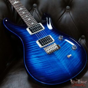 Paul Reed Smith PRS CE 24 Painted Black Neck & Headstock Sapphire Burst - Image 6