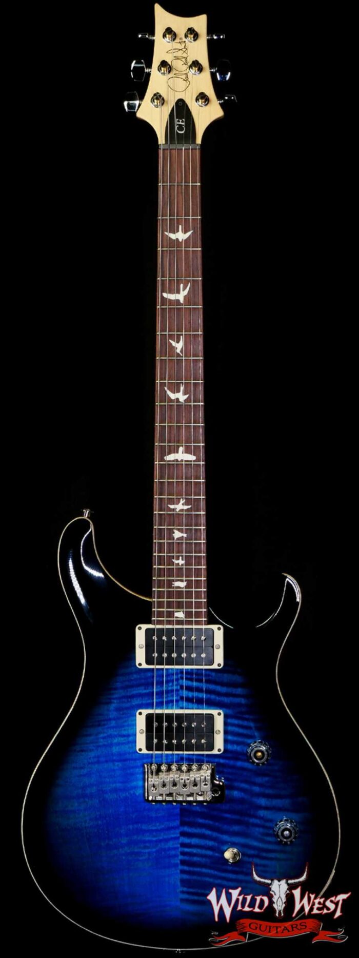 Paul Reed Smith PRS CE 24 Rosewood Fingerboard Sapphire Smokeburst - Image 1