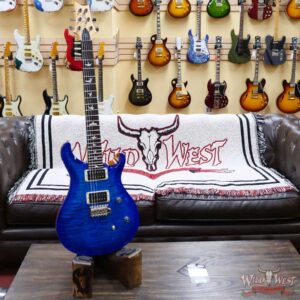 Paul Reed Smith PRS CE 24 Rosewood Fingerboard Blue Matteo Burst - Image 4