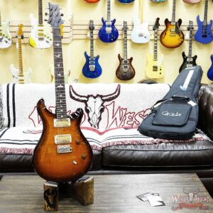 Paul Reed Smith PRS Wild West Guitars 2023 Special Run CE 24 Painted Black Neck 57/08 Pickups Violin Amber Sunburst 7.85 LBS - Image 4