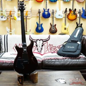Paul Reed Smith PRS Wild West Guitars 2023 Special Run CE 24 Painted Black Neck 57/08 Pickups Violin Amber Sunburst 7.85 LBS - Image 7